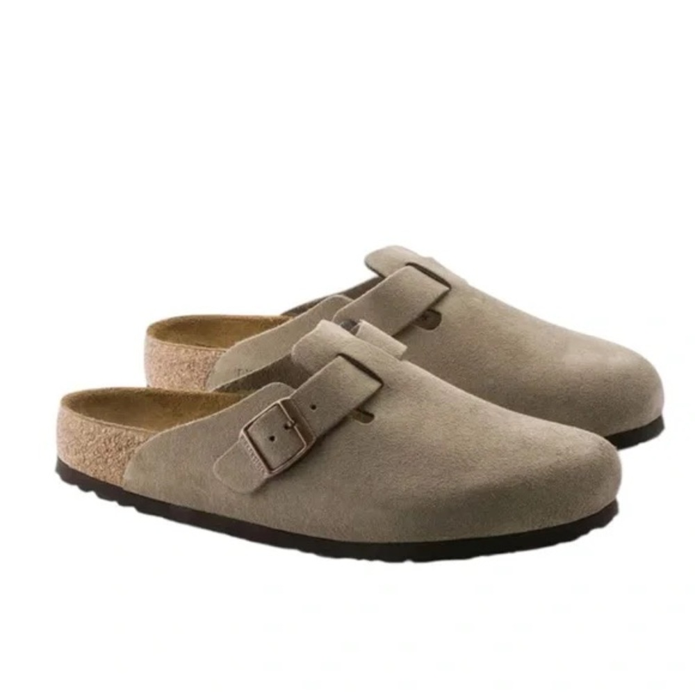 NIB Birkenstock Boston Soft Footbed Suede
